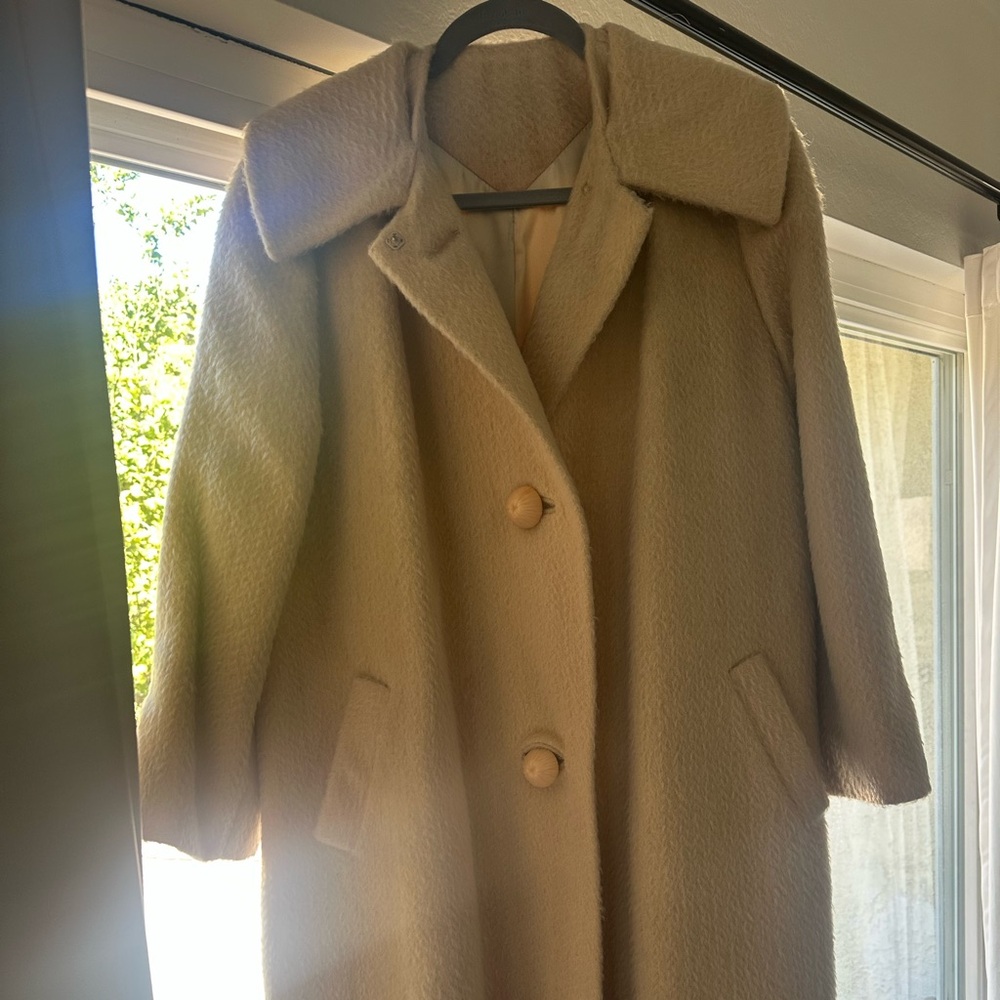 Vintage ILGWU Union Label women’s wool coat